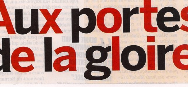 Aux portes de la gloire Aux portes de la gloire