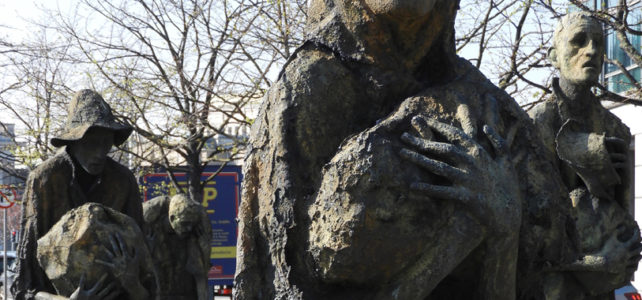 Famine statues